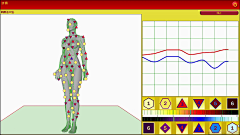 360人体健康云卫士采集到云卫士人体经络感知实验模型