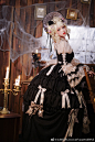 #lolitafashion# 
#暗夜人偶# 花嫁黑藕色。

27日晚7点上架。

——————微博橱窗——————
BNT：O【婚纱定制】暗夜人偶 花嫁 BNT 崩坏人偶 Lo......展开全文c