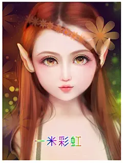 娃娃芭比风照片转手绘唯美头像肖像画像微信qq手绘真人照片PS手绘-淘宝网
