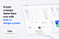 IODash Multipurpose Dashboard UI Kit : IODash Multipurpose Dashboard UI Kit. 544 Pages and 480 UI symbols for SaaS Dashboards and any other apps. Live preview: --- IODash is a modern, clean and very detailed UI kit. You can use