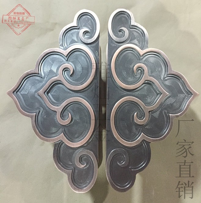 仿古 方形 大门拉手 复古 玻璃门拉手 ...