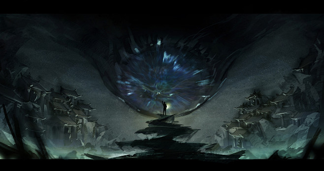 灯海寻尸 盗墓笔记 黑池