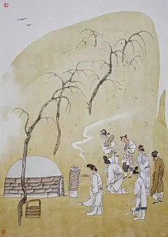 传统| 陈全胜《金瓶梅》 - 小红书