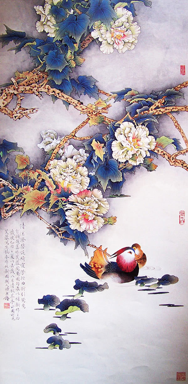【国画】檀东铿的工笔花鸟