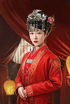 【手绘收藏】待嫁心女儿情_古装手绘美女图片吧_百度贴吧