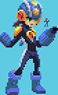 Rockman Fanart, Hendry Roesly : 23 colors