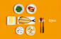 美味烤鱼 可口腌菜 餐饮美食 插画设计 美食插画设计食品插画素材下载-优图-UPPSD