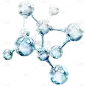 3D化学分子贴纸
