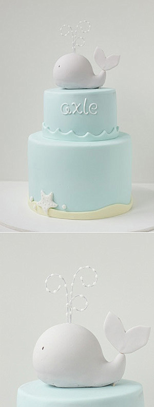 鲸鱼 创意蛋糕
