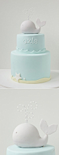 鲸鱼 创意蛋糕