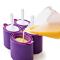 Zoku Round Pop Molds : Innovative reinvention of a classic.