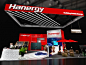 Hanergy汉能光伏能源展台展览展示设计展台效果图案例