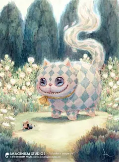 动物 萌物 插画 壁纸 猫