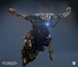 Horizon Zero Dawn - Broadhead, Lennart Franken : I was responsable for the highres model, detailing and mechanical engineering of the robot. Also I was responsable for the texturing of this robot.

Concept: Erik van Helvoirt and Mike Nash
https://www.arts