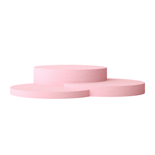 c4d电商展台3d粉色展台