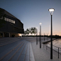 LED pole-top luminaires · BEGA : Cost-efficient LED pole-top luminaires, optionally with symmetrical or asymmetrical flat beam light distribution. The product design and construction stand for implementation of our LED technology in line with market condi
