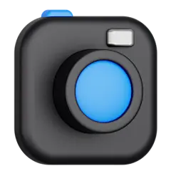 Camera 3D Illustration
