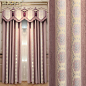 欧式奢华卧室窗帘豪华大气粉色客厅遮光窗帘成品定制提花