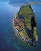 希腊Monemvasia，一个离岛上隐藏的小镇 #一起看世界#