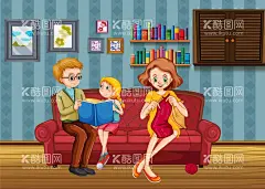 三口之家  - 源文件下载【酷图网】三口之家,家庭,全家福,爸爸妈妈,孩子,亲子,卡通人物,一家三口,夫妻,家人,亲情,亲人