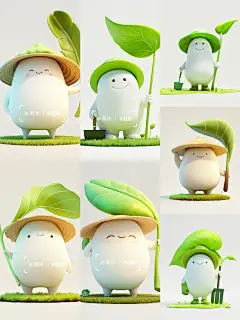 白萝卜卡通人 - 小红书