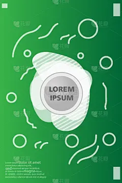 式样,书,多色的,孟菲斯风格,几何形状,圆形,三维图形,白色,纸,收集