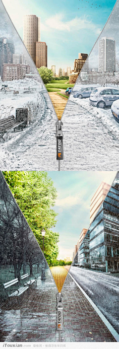 融合图花瓣网陪你做生活的设计师 意海报设计视觉表现手