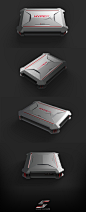 Kingston HyperX Portable SSD : Kingston HyperX Portble SSD was designed with quality and durability in mind. Hi-tech robotic theme was chosen as the basi concept of the design. Original design by Stanley Febriyanto