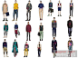时尚服装款式图 - 服装画/服装设计手稿 - 穿针引线服装论坛