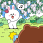 Photo shared by LINE FRIENDS_Official on May 19, 2022 tagging @linefriends_kr. May be a cartoon.