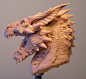 Dragon bust