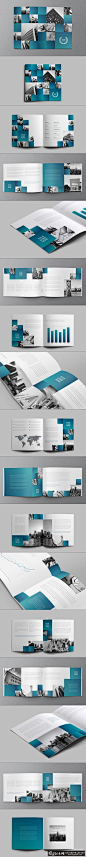 格子方块画册版式设计灵感 创意画册封面设计 优秀画册版式设计案例分享 高档宣传册
