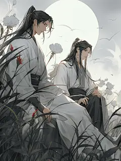 古风双男主 | Ai绘画
@叙叙叙叙白