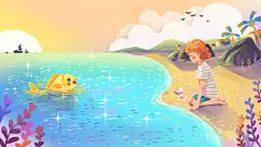原创作品：呼噜博士故事插画《海洋奇妙之旅》  