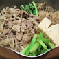 "Economical Recipe～Sukiyaki with sliced pork meat & bean ... | SUKIYA…