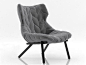 Kartell Foliage Chair 3d model | Patricia Urquiola