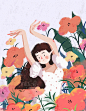 花花世界_鱼花❀__插画师作品_涂鸦王国gracg.com