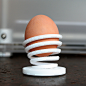3D打印的鸡蛋架。模型文件可在https://myminifactory.com/cn/ 下载。设计师MyMiniFactory #客厅# #餐厅# #餐桌# #创意# #厨房# #科技# #时尚# #3D打印#  