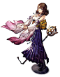 Yuna Character Art from War of the Visions: Final Fantasy Brave Exvius