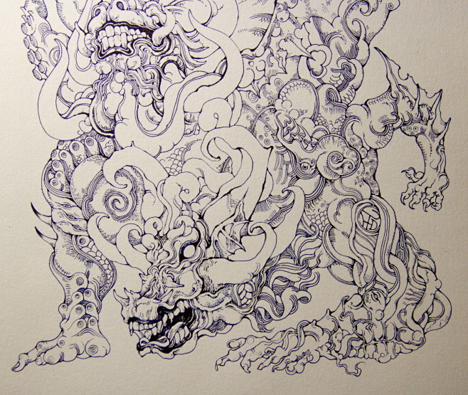 北京纹身穿孔tattoo转采于2017-06-05 21:45:08【转自猿吼殿】山海经
