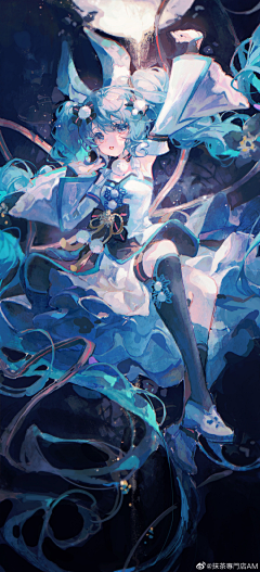 眠鹤采集到【画师作品】抹茶＆小纪（wb@抹茶寺门店AM/@海浪松饼）/日韩