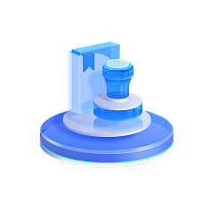 西嗷Xiao采集到C4D拟物图标