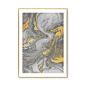 高端晶瓷画 流金抽象油画效果装饰画会所样板房客厅特色挂画-淘宝网