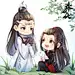 #陈情令##忘羡# Q版忘羡好可爱的！
Lofter : 林妖妖 ​​​​