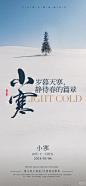 小寒海报设计 - 小红书搜索