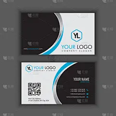 创造力,模板,极简构图,名片,白色,黄色,商务,红色,高雅