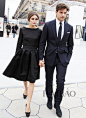 奥利维亚·巴勒莫 (Olivia Palermo) 、约翰内斯·徐贝尔 (Johannes Huebl) 情侣街拍