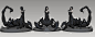 Scorpion, Dmytro Bajda : Third statuette from the Zodiac collection