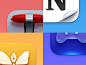 Discipline. - a macOS Big Sur icon pack with 100+ icons icon design big sur macos texture app icon app illustration apple icon
