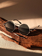 Men Round Frame Fashion Glasses